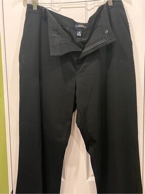 Chaps Women's Straight Leg Dress Pants in Black